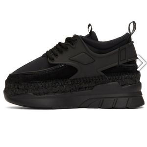 Unisex KENZO Black K-Lastic Espadrille Sneakers